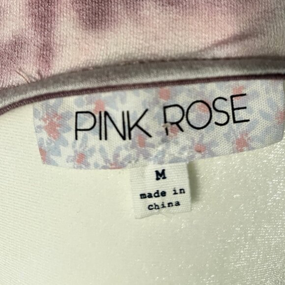 Pink Rose Sun Dress, Size M - Picture 6 of 6
